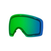스미스 스카이라인 스키 고글 교체용 렌즈, Chromapop Everyday Green Mirro