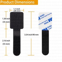 20 10 5PCS 자기 접착 케이블 주최자 클립 넥타이 코드 관리 벽 와이어 후크 홀더 래퍼 기구 깔끔한 스토리지, 01-10PCS-28X90MM