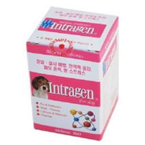 강아지 종합 영양제 칼슘 장 소화 인트라젠 200정, 단일제품