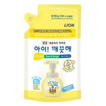 아이깨끗해 거품형 순 리필 200ML, 옵션1 - 기본포장 (박스or비닐포장) (+0원)