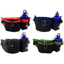 SMN 스포츠 허리가방 힙색 자전거 등산 낚시 백팩 크로스백 배낭, A타입.브라이트레드