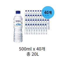 해태음료 강원 평창수 생수, 10개, 20L