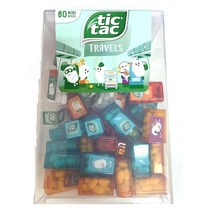 Tic Tac 틱택 무설탕 민트 캔디 여행용 스펜더 박스 Spender Box 60개입 1박스