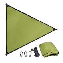 야외 옥상 그늘막쉐이드 수영장 그늘막 차광막 썬쉐이드 타프 방수 sun shade sail 정원 파티오 triangle sunshade Swimming pool awning, 협력사, 초록
