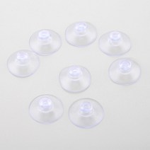 유리압착기 유리흡착기 100Pcs 20mm 홈 부엌 욕실 빨판 흡입 컵 버섯 패드 걸이 창 인형 장난감 냉장고 자, 한개옵션0