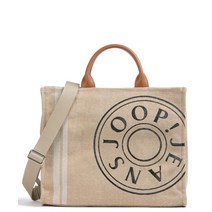 [정품] JOOP! 욥 알레그로 텔라 아우렐리아 핸드백 리넨 베이지 사첼백 손목가방