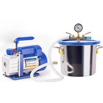 진공 탈포기 다용도 모들 에폭시 기포제거기 고성능 세트, 3. 6L버킷 +  2L/s
