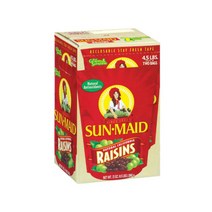 Sun-Maid 선메이드 건포도 Raisins 1kg 2팩입, 1세트