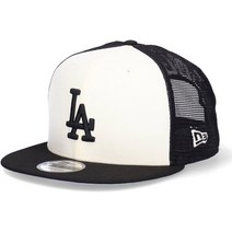 뉴에라 9FIFTY 알파 인더스트리즈 MLB LA 다저스 트리플 콜라보레이션 메쉬 캡 950 병행 수입품