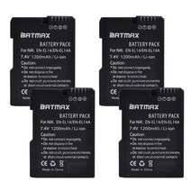 범용 호환 4X EN-EL14 및 EL14 배터리 Bateria + LED 내장 USB 듀얼 충전기 MH-24 Ni D3100 D5200 DF P7000, 협력사, 4 개, 05 4Pcs