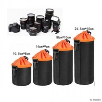 BUyuS네오플랜 렌즈파우치 고급 카메라 벨벳안감굿딜 브이숍, L