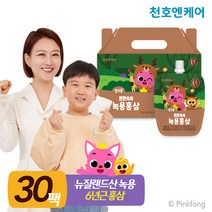 [천호엔케어] 핑크퐁 튼튼쑥쑥 녹용홍삼 30팩 1박스, 30개