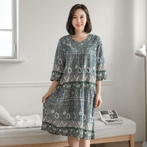 엄마옷 마담4060 티아나홈웨어원피스-RHW302001-