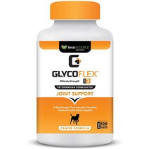 VetriScience GlycoFlex Stage III 치킨 맛 츄어블 정제 반려견용 관절 보조제, 240 count