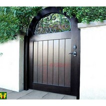 철문 휀스대문 대문 휀스 철제 출입문, 스타일 6