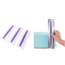 ZLD 4pcs 퐁당 크림 스크레이퍼 케이크장식 베이킹 주방 공급