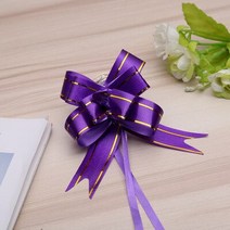 웨딩카 꾸미기 인테리어 소품 크리스마스 선물 포장 활 트리 리본 새해 Navidad 장식 홈 웨딩 자동차 공예 20 개, [03] M, [05] Purple