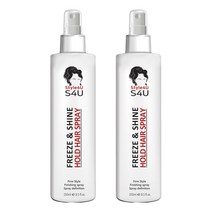 S4U 프리즈앤샤인 캐비어 세팅 1+1 헤어스프레이, 1세트, 500ml