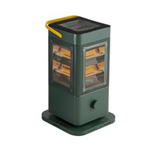 바툼 전기히터 오방난로 가정용 사무실 난방기 전기난로 전기스토브 포레스트그린, 단품