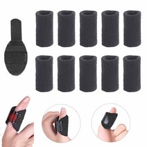 11개 손가락 가드 슬리브 손가락 부목 트리거 손가락 관절염 및 인대 관리, type - 2 - Black