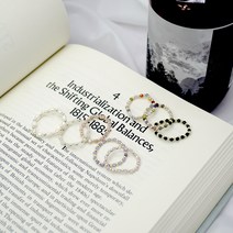 천연담수진주 반지 옥 진주반지 동백이반지 원석 한복 옥 가락지 비취 커플 혼주 링