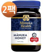 마누카헬스 마누카 허니 MGO 115+ 500g, 2팩