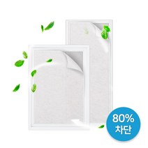 방충망에 붙이는 미세먼지차단 창문 필터 5M/황사, 단품