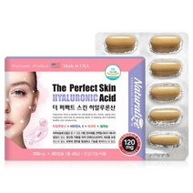 네추럴라이즈 더 퍼펙트 스킨 히알루론산 60정, 700mg, 60캡슐