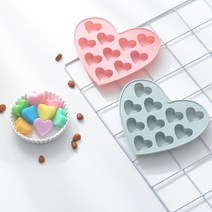실리콘몰드 실리콘몰드- 하트 (10구)