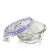 오븐락 찬통 400ml 유리반 밀폐용기 원형 미니 그릇 1호, 주르 쿠팡 1, 주르 쿠팡 본상품선택