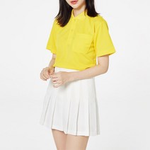 여자 남자 단체티 포켓 반팔 카라티 12색 기본템 여성반팔티 스커트코디