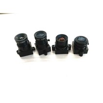 【공장 직판】단일 렌즈3.6mm 6mm 8mm 12mm 물고기 눈 긴 초점 비 왜곡 렌즈 광각 렌즈, 2.1mm렌즈
