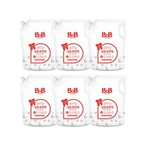 비앤비 베르가못 섬유유연제 리필 1800ml X6 또는 x4