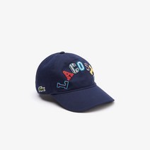 [라코스테] 여성 LACOSTE 워딩 자수 모자 RK5942-52G 166