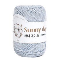 [니뜨] 써니데이즈실(10+1) (60g) [뜨개실도안제공], 10_파스텔소라