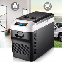 15l 자동차 홈 미니 냉장고 냉장고 dc1224v 음료 쿨러 히터 자동차 홈 pinic 캠핑 0 65도에 대해 신선하게 따뜻하게 유지, 주황색 au 플러그