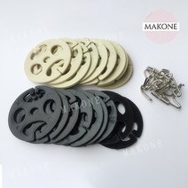 차량용틈새쿠션 자동차시트 버클 등받이덮개 고리구멍 좌석 의자부품 부자재 카드 시트 고정 자동차 방석 카드 홀더, 블랙 15개+갈고리 15개