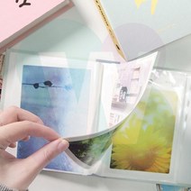 위플레이스 포켓 포토앨범 (4X6) 여행앨범 가족앨범, 크림