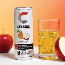 셀시어스 오리지널 325ml 에너지 비타민 피트니스 드링크(6can) 후지애플페어, 6개