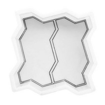 시멘트 금형 정원 경로 제조기 포장 곰팡이 마당 도로 콘크리트 도구 도움말 뒷마당 풍경 장식, [03] Double type