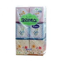 [P1M] 크리넥스 정사각티슈 100콤비 100매x6개 / 사무용품 생활용품 문구 사무 문구용품 ( P1M / 632594EA ), 본상품선택