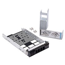 Mveohos 3.5인치 SAS/SATA HDD 트레이 캐디 2.5인치 어댑터 SSD SAS SATA 브래킷 포함 델 파워엣지 R320 R420 R720 T320 T420 T620