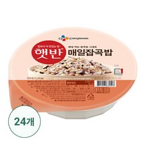[CJ제일제당] 햇반 매일잡곡밥210g x 24개, 잡곡밥210g x 24