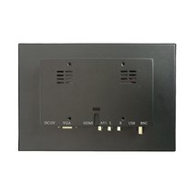 가성비모니터 ZHIXIANDA 10.1 인치 1280x800 금속 케이스 HDMI VGA USB 입력 오픈 프레임 산업용 모니터, 02 No Touch