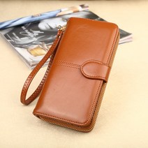 Wallet 여자 장 지갑 빈티지 핸드 클러치 여성 지갑 멀티 카드 지갑