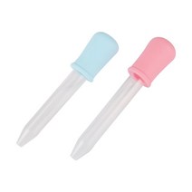 스포이드 피펫 비커5ml 작은 실리콘 플라스틱 먹이 약 액체 눈 귀 졸업 피펫 Dropper 학교 실험실 용품, 01 Pink 5ml