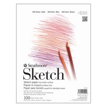스트라스모아 그림연습 스케치 테이프 100매 14x21 23x30 28x35, 23x30cm