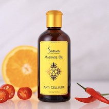태국 새티라 바디 마사지 오일 100ml 14가지 향 사티라 Satira, Energy Orange