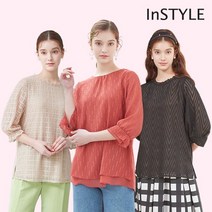 [쇼핑엔티] 23SS 인스타일 레이디 블라우스 3종