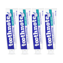 투스노트 미백치약 100g, 투스노트 미백치약 아쿠아민트 4개